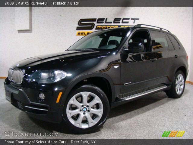 2009 BMW X5 xDrive48i in Jet Black