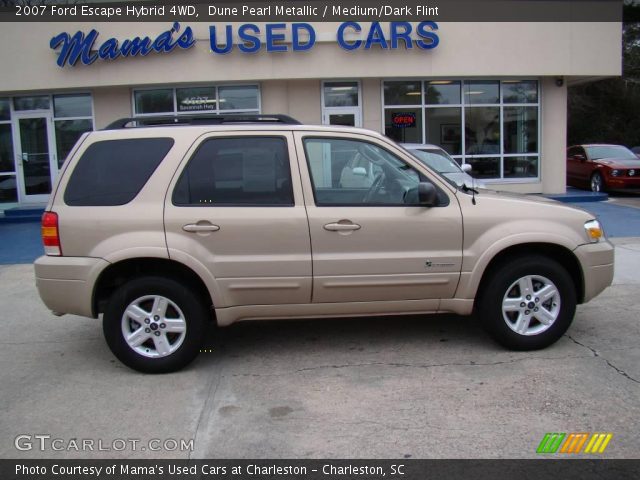 2007 Ford Escape Hybrid 4WD in Dune Pearl Metallic