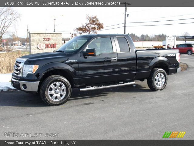 2009 Ford F150 XLT SuperCab 4x4 in Black