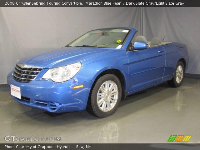 2008 Chrysler Sebring Touring Convertible in Marathon Blue Pearl