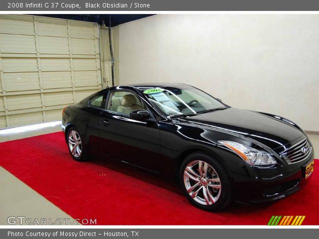 2008 Infiniti G 37 Coupe in Black Obsidian