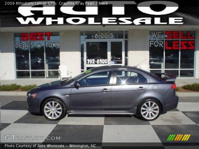 2009 Mitsubishi Lancer GTS in Graphite Gray Pearl