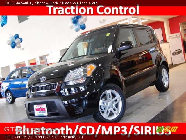 2010 Kia Soul + in Shadow Black