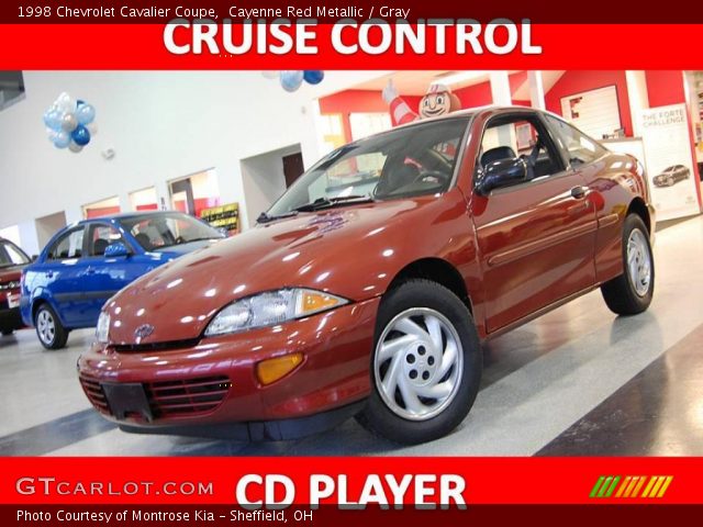 1998 Chevrolet Cavalier Coupe in Cayenne Red Metallic