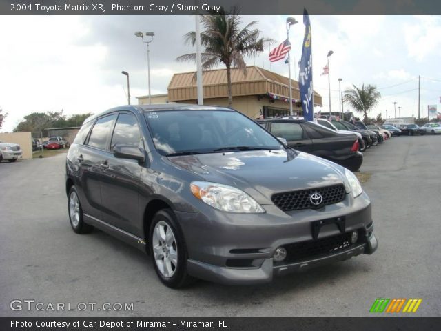 2004 Toyota Matrix XR in Phantom Gray