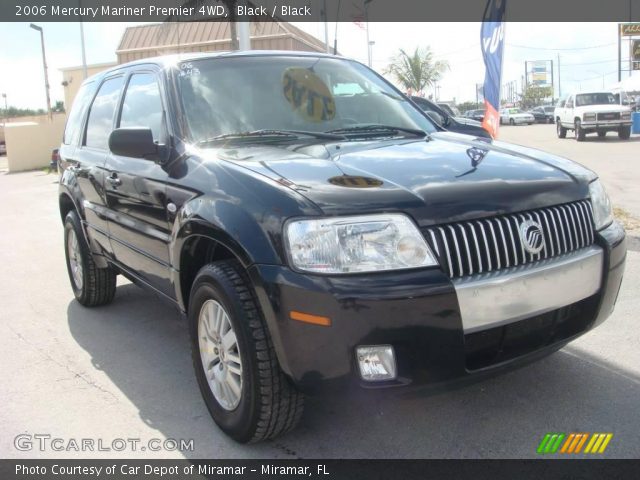 2006 Mercury Mariner Premier 4WD in Black