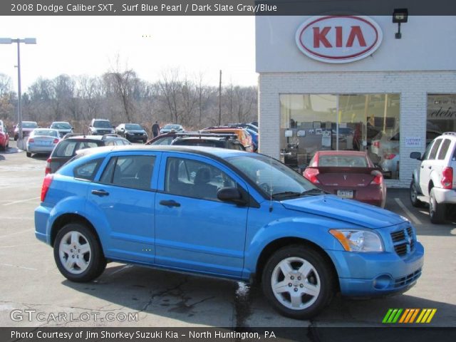 2008 Dodge Caliber SXT in Surf Blue Pearl