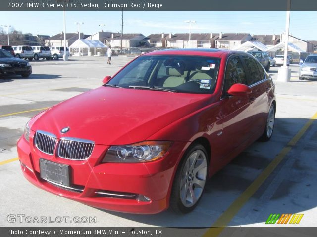 2007 BMW 3 Series 335i Sedan in Crimson Red