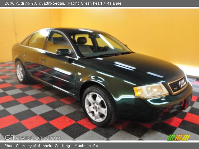 2000 Audi A6 2.8 quattro Sedan in Racing Green Pearl