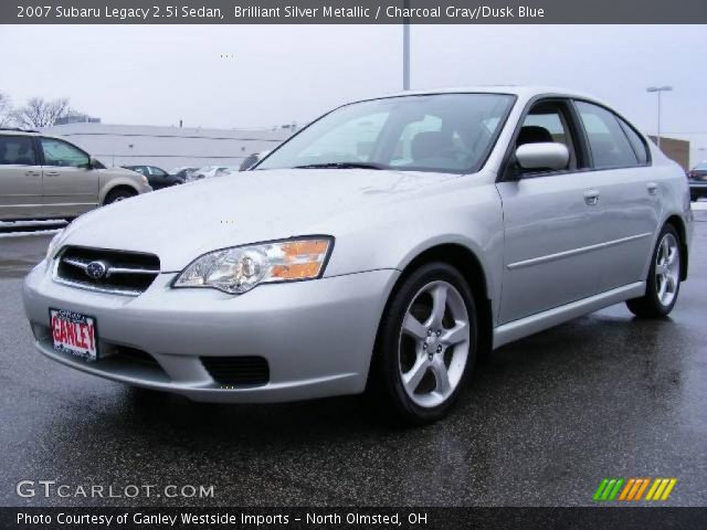 2007 Subaru Legacy 2.5i Sedan in Brilliant Silver Metallic