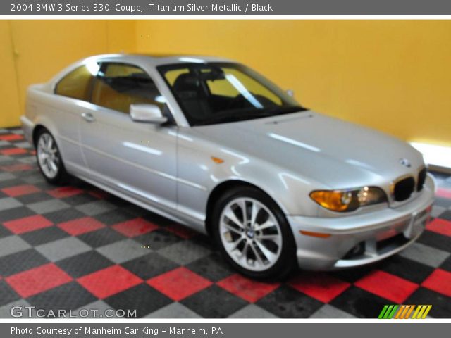 2004 BMW 3 Series 330i Coupe in Titanium Silver Metallic