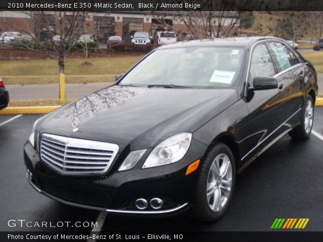 2010 Mercedes-Benz E 350 4Matic Sedan in Black