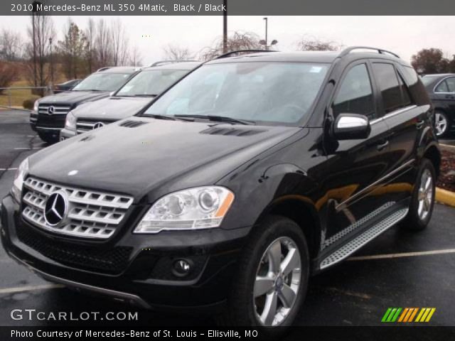 2010 Mercedes-Benz ML 350 4Matic in Black