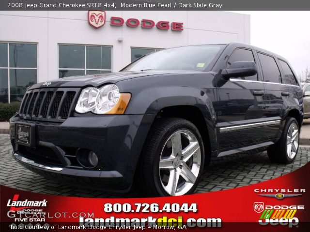 2008 Jeep Grand Cherokee SRT8 4x4 in Modern Blue Pearl