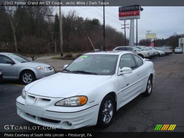 2002 Pontiac Grand Am GT Coupe in Arctic White