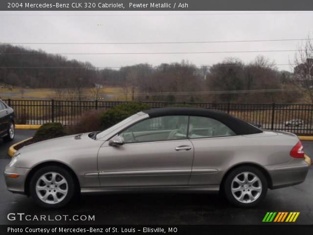 2004 Mercedes-Benz CLK 320 Cabriolet in Pewter Metallic