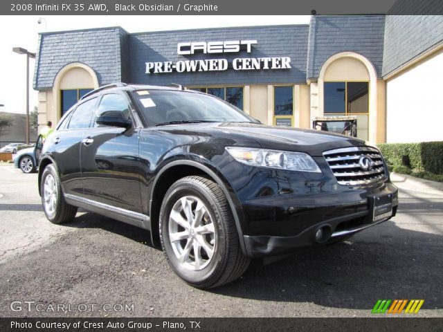 2008 Infiniti FX 35 AWD in Black Obsidian