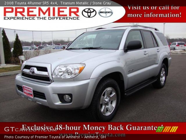 2008 Toyota 4Runner SR5 4x4 in Titanium Metallic