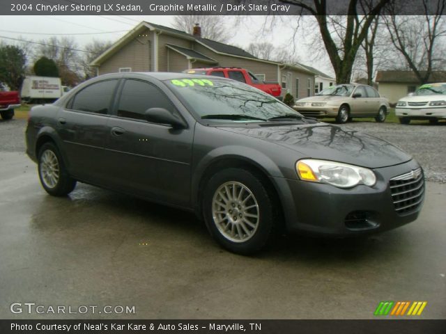 2004 Chrysler Sebring LX Sedan in Graphite Metallic