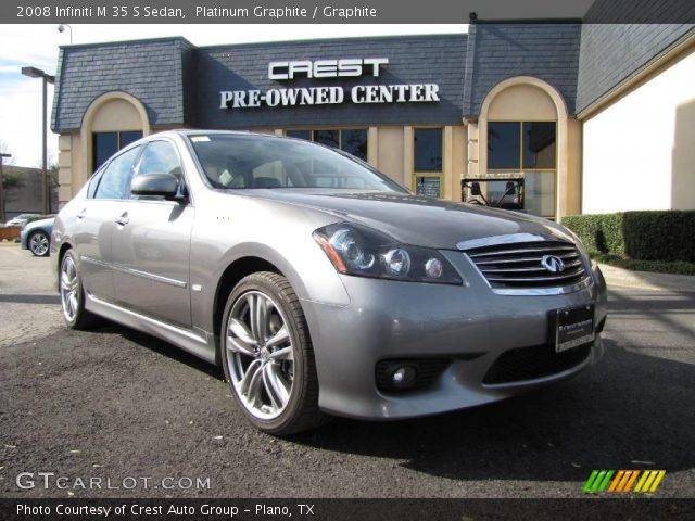 2008 Infiniti M 35 S Sedan in Platinum Graphite