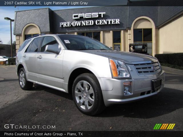2007 Cadillac SRX V6 in Light Platinum