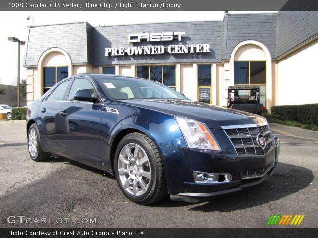 2008 Cadillac CTS Sedan in Blue Chip
