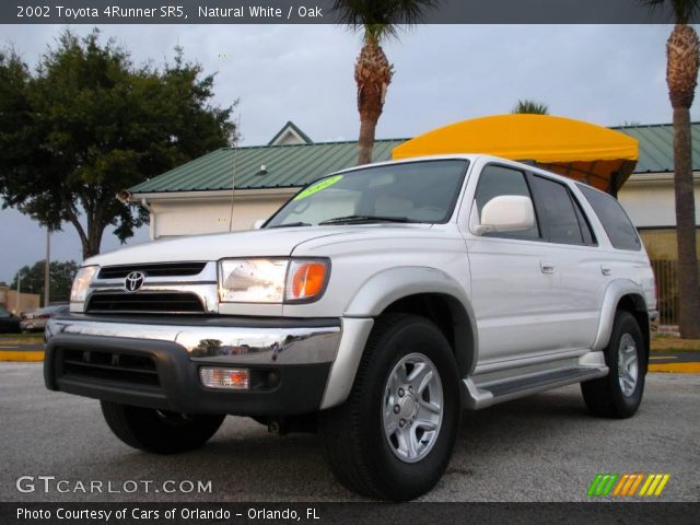 2002 Toyota 4Runner SR5 in Natural White