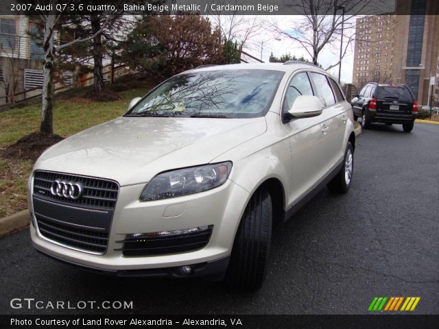 2007 Audi Q7 3.6 quattro in Bahia Beige Metallic