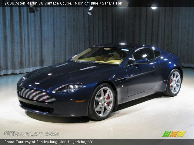 2008 Aston Martin V8 Vantage Coupe in Midnight Blue