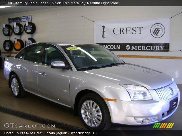 2008 Mercury Sable Sedan in Silver Birch Metallic