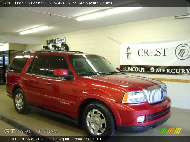 2005 Lincoln Navigator Luxury 4x4 in Vivid Red Metallic