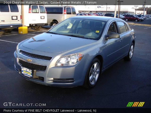 2009 Chevrolet Malibu LS Sedan in Golden Pewter Metallic