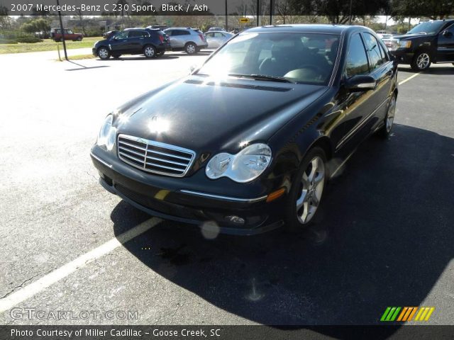 2007 Mercedes-Benz C 230 Sport in Black