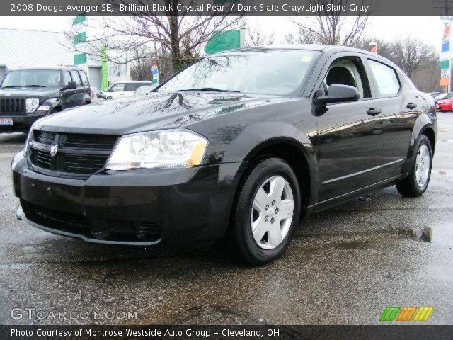 2008 Dodge Avenger SE in Brilliant Black Crystal Pearl