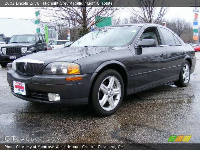 2002 Lincoln LS V8 in Midnight Grey Metallic