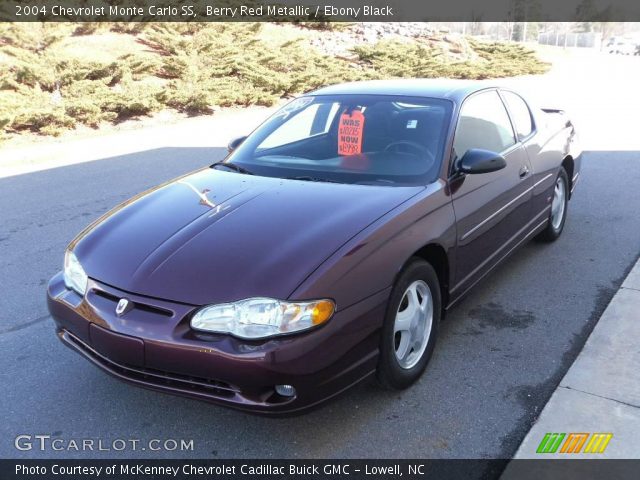 2004 Chevrolet Monte Carlo SS in Berry Red Metallic