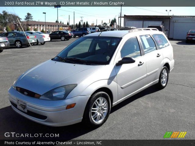 2003 Ford Focus ZTW Wagon in CD Silver Metallic