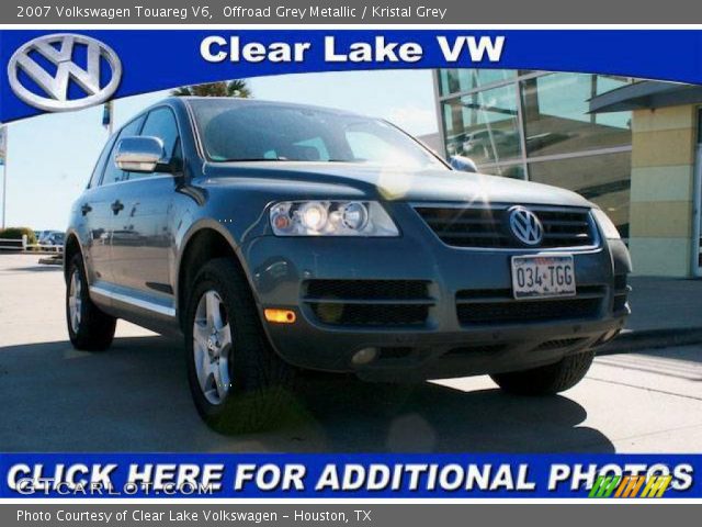 2007 Volkswagen Touareg V6 in Offroad Grey Metallic