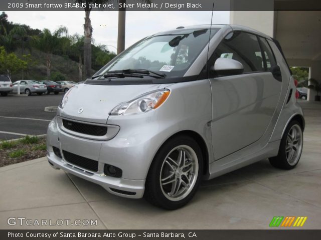 2009 Smart fortwo BRABUS cabriolet in Silver Metallic