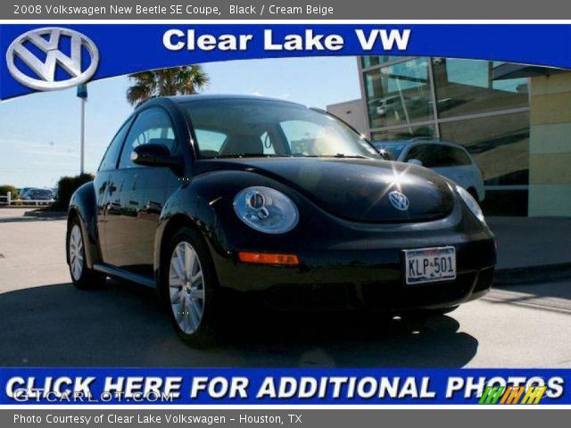 2008 Volkswagen New Beetle SE Coupe in Black