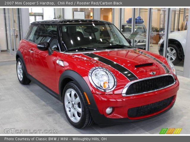 2007 Mini Cooper S Hardtop in Chili Red