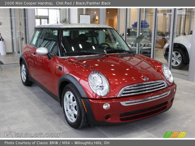 2006 Mini Cooper Hardtop in Chili Red