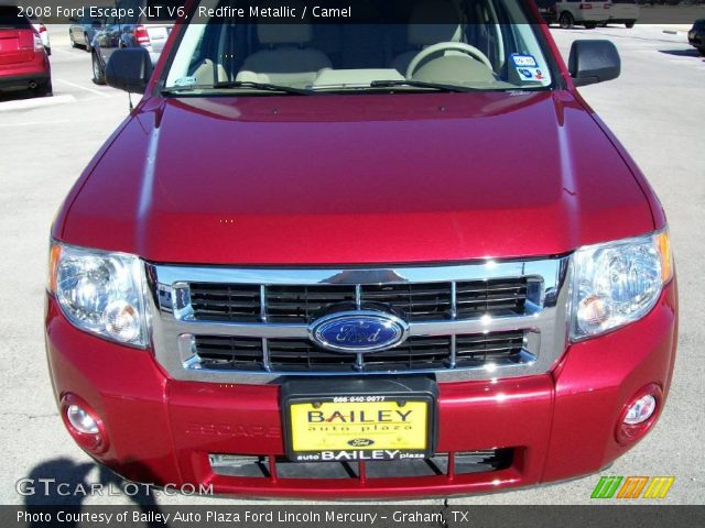 2008 Ford Escape XLT V6 in Redfire Metallic