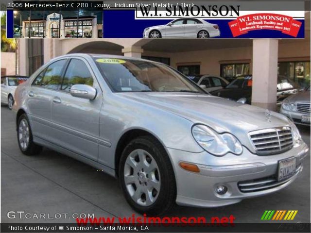 2006 Mercedes-Benz C 280 Luxury in Iridium Silver Metallic