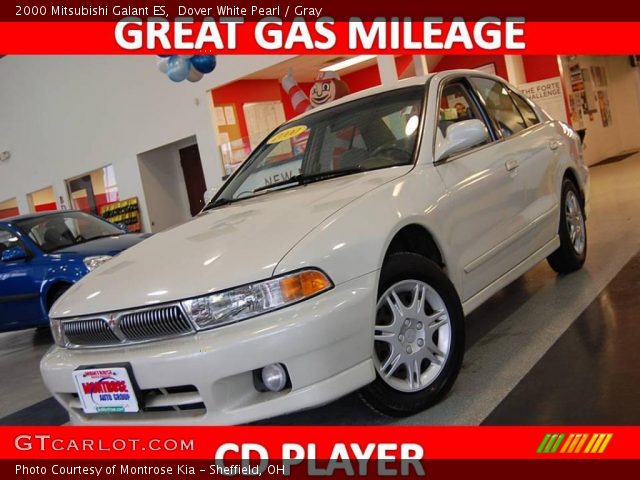 2000 Mitsubishi Galant ES in Dover White Pearl