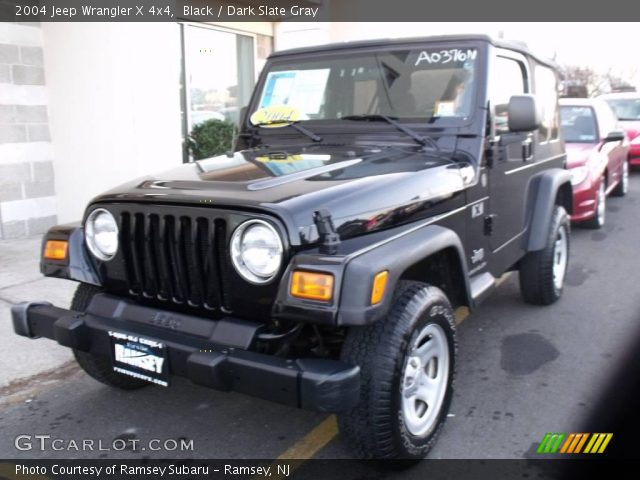 2004 Jeep Wrangler X 4x4 in Black
