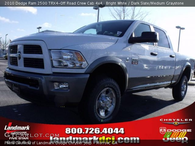 2010 Dodge Ram 2500 TRX4-Off Road Crew Cab 4x4 in Bright White