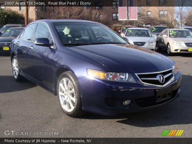 2007 Acura TSX Sedan in Royal Blue Pearl