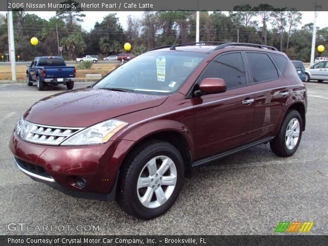 2006 Nissan Murano S in Merlot Pearl