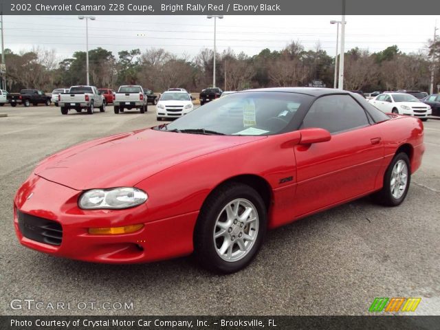 2002 Chevrolet Camaro Z28 Coupe in Bright Rally Red